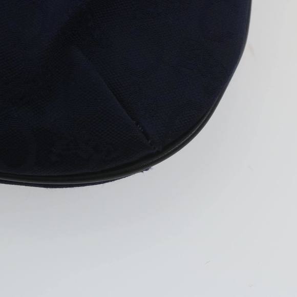 CELINE C Macadam Canvas Hand Bag Navy Auth ar10793 - Picture 7 of 16